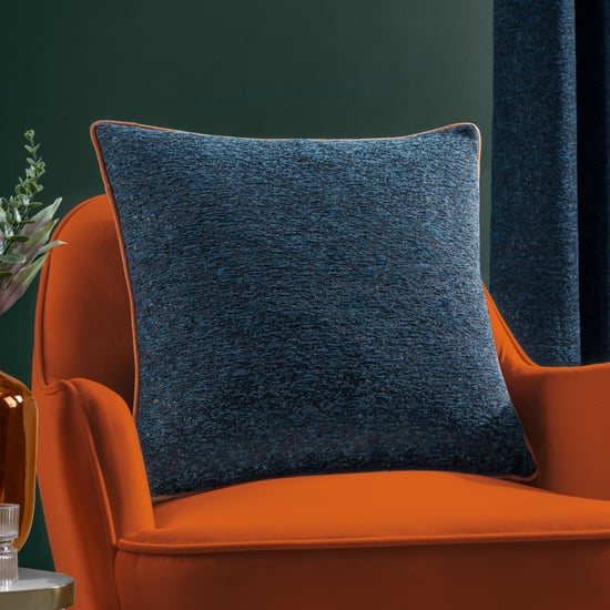 Paoletti Galaxy Chenille Piped Polyester Filled Cushion