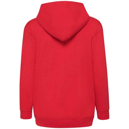 Fruit of the Loom Kinderen/Kinderkapjes Sweatshirt (Rood) - Image 2