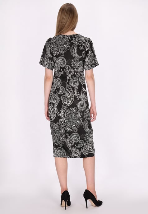 Dreimaster Jurk Dames zwart wit - Image 4