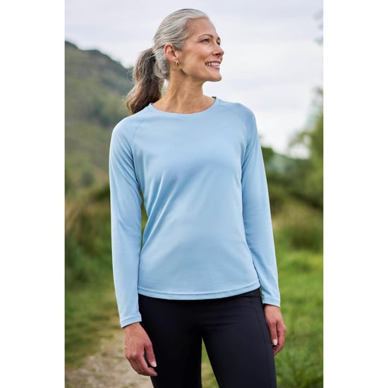 Mountain Warehouse Dames/Dames Endurance Top met lange mouwen (Lichtblauw) - Image 1