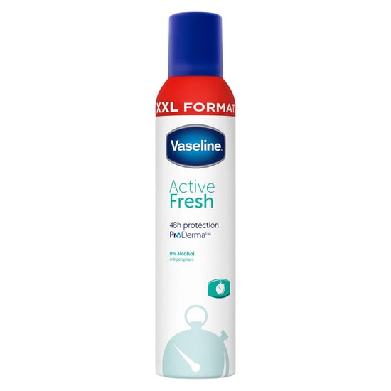 Vaseline ProDerma Anti Perspirant Deodorant For Women, Active Fresh, 6 Pk, 250ml