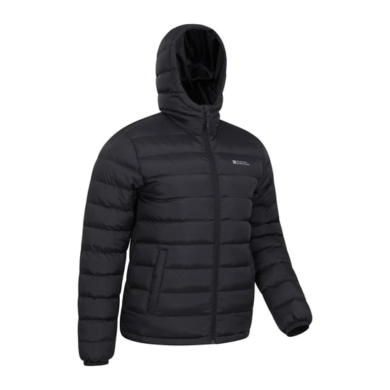 Mountain Warehouse Heren Seasons II gewatteerde jas (Zwart) - Image 3
