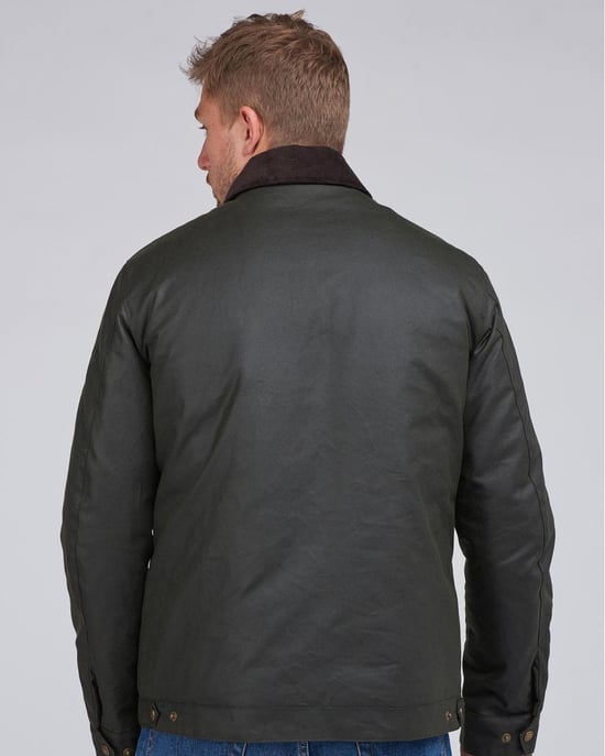 Barbour International Workers Wax Herenjacket - Image 4
