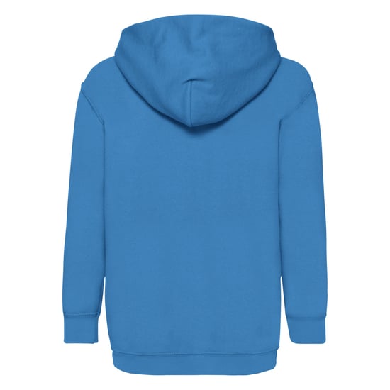 Fruit of the Loom Kinderen/Kinderen Classic Hooded Sweatshirt (Azuurblauw) - Image 2