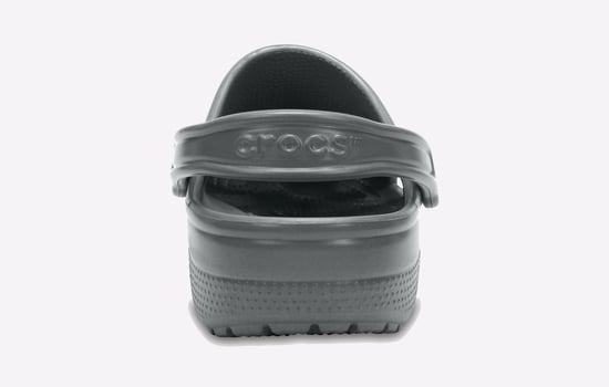 Crocs Classic Croslite Rubber Leisteen Grijze Klompen - Image 3