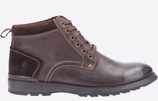 Hush Puppies Dean Suède Bruine Herenlaarzen - Image 1