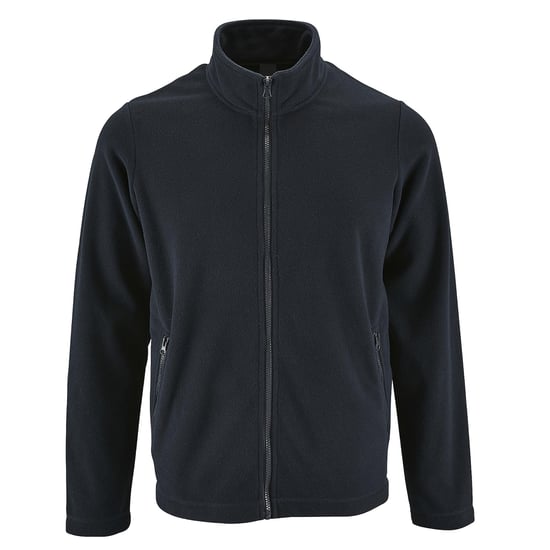 SOLS Heren Normandische Fleece Jas (Marine) - Image 1