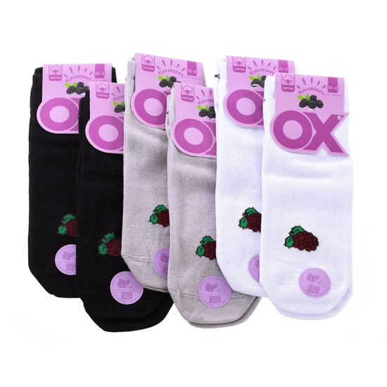 Set van 6 lage sokken OX met frisse geuren - Image 4