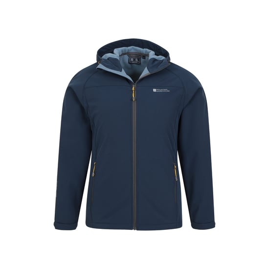 Mountain Warehouse Heren Exodus Waterdichte Soft Shell Jas (Blauw) - Image 5