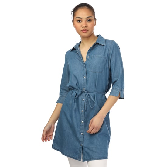 Women's Only Bea Shirt Dress in Denim