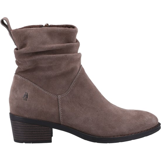 Hush Puppies Iris Suède Dameslaarzen Taupe - Image 4