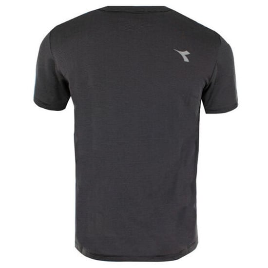 Diadora Easy Tennis Mens Black T-Shirt
