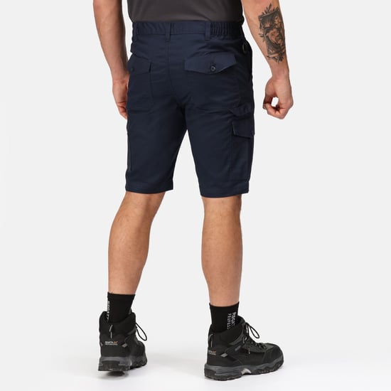 Regatta Heren Pro Cargo Shorts (Marine) - Image 3
