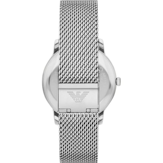 Emporio Armani Minimalist Heren Horloge Zilverkleurig AR11578 - Image 3