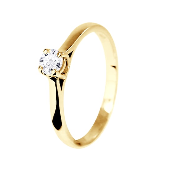 DIADEMA - Ring - Diamonds - Single Cut Quality - Yellow Gold