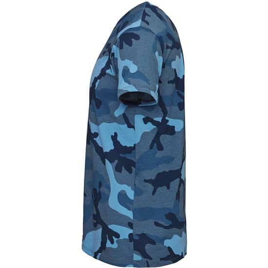 SOLS Mens Camo Short Sleeve T-Shirt (Blue Camo)