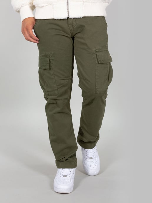 Alpha Industries Heren Agent Slim Cargo Pants in Olijfgroen - Image 3