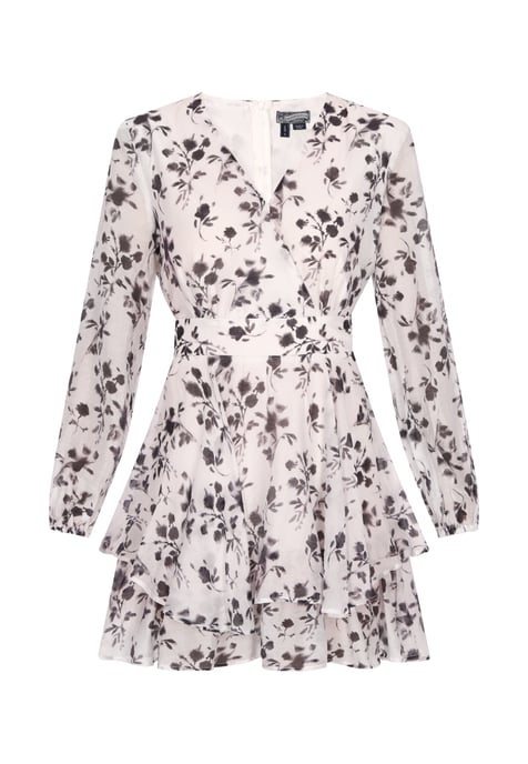 Dreimaster jurk Dames wit - Image 1