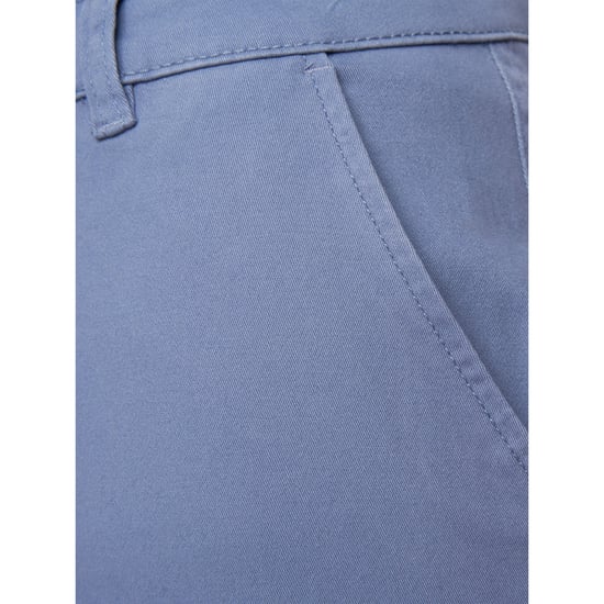 Crosshatch Heren Sinwood Chino Shorts (Lichtblauw) - Image 2