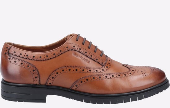 Hush Puppies Santiago Leren Herenschoenen Met Veters In Het Bruin - Image 1
