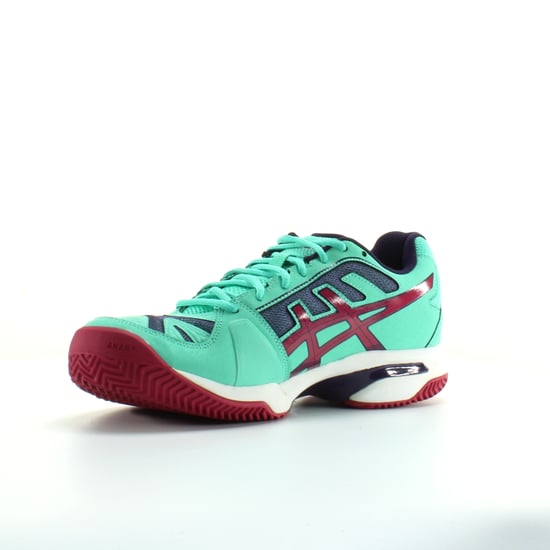 Asics Gel-Padel Proffessional 2 SG Dames Teal Trainers - Image 3
