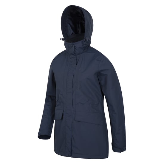 Mountain Warehouse Dames/Dames Glacial Extreme Waterdichte Jas (Donkerblauw) - Image 3