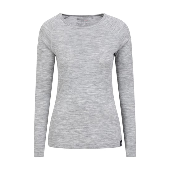 Mountain Warehouse Dames/Dames Merino II Thermo Top (Lichtgrijs) - Image 1