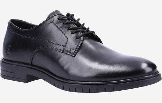 Hush Puppies Sterling Zwarte Leren Veterschoenen Voor Heren - Image 2