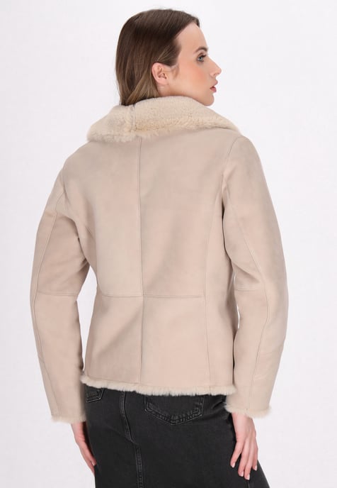 Dreimaster Jas Dames beige - Image 5