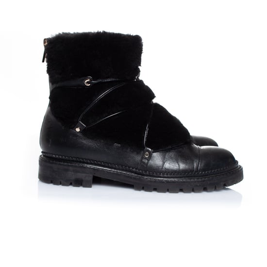 Bontversierde leren veterschoenen - Image 4