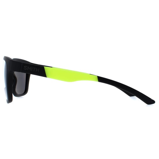 Smith Square Mens Matte Black Yellow Chromapop Silver Mirror Founder Slim