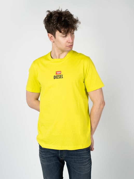 Diesel T-Shirt T-Just Mannen geel - Image 3
