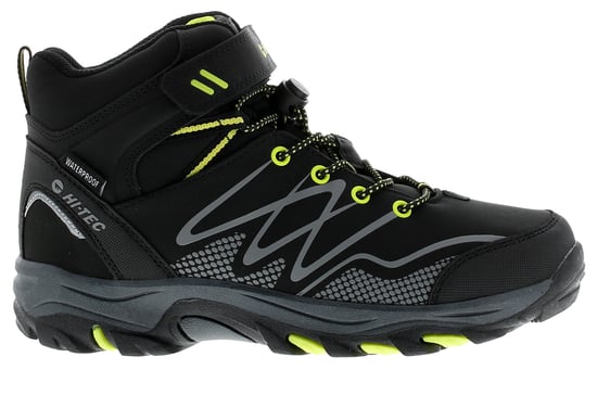 Hi-tec blackout waterdichte wandelschoenen voor jongens zwart - Image 2