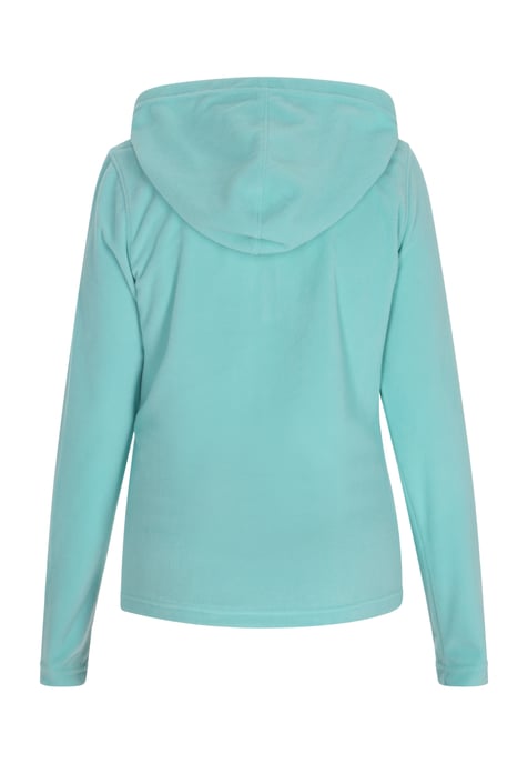Mymo Fleece jas Dames turkoois - Image 2