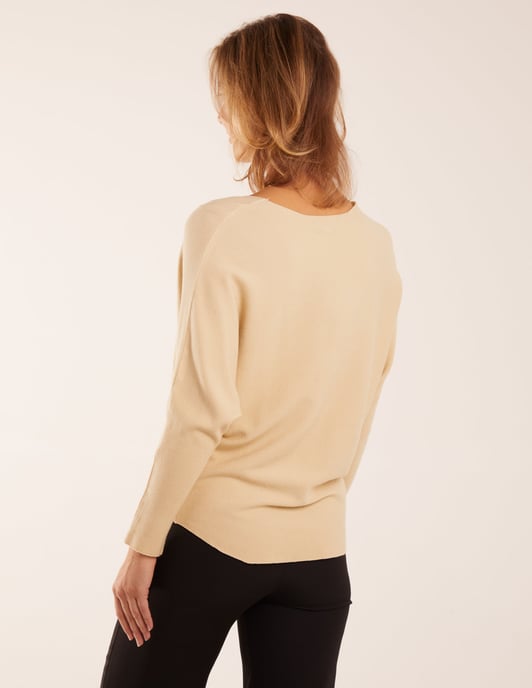 Plain Batwing Top