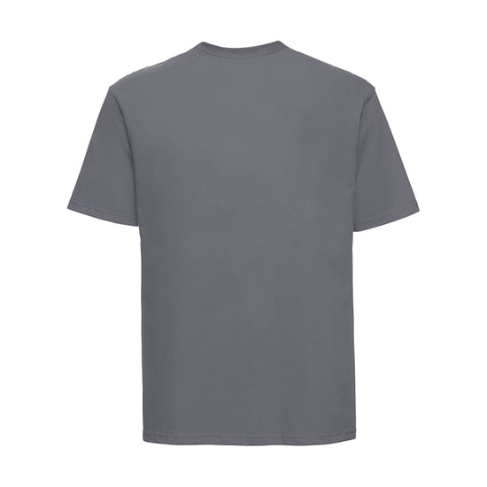 Russell Heren Klassiek Ringspun Katoen T-Shirt (Konvooi Grijs) - Image 2