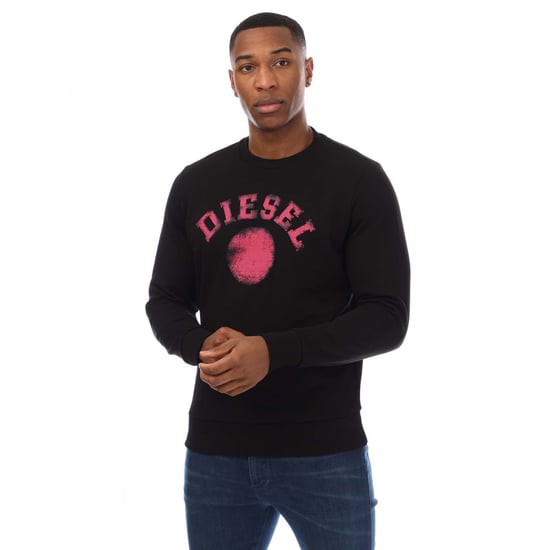 Diesel S-Gir 9-4 Sweatshirt voor heren in zwart - Image 1