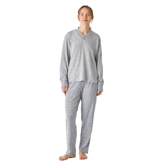 JJBEP1903 Women's Long Sleeve V-Neck Pajamas