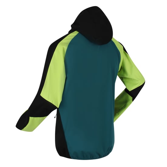 Regatta Heren Tarvos V Soft Shell Jas (Helder kiwi/Pacifisch groen) - Image 3