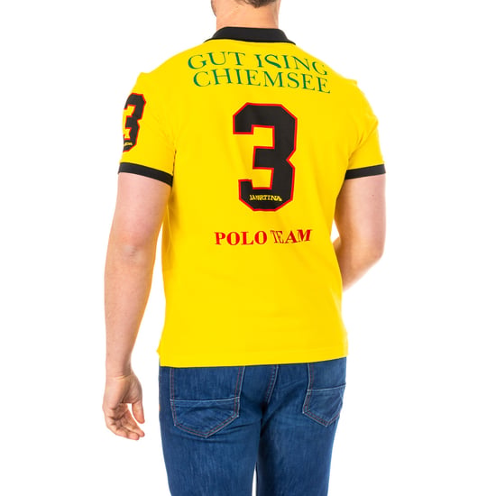 Short sleeve polo with lapel collar 2MPS51 men