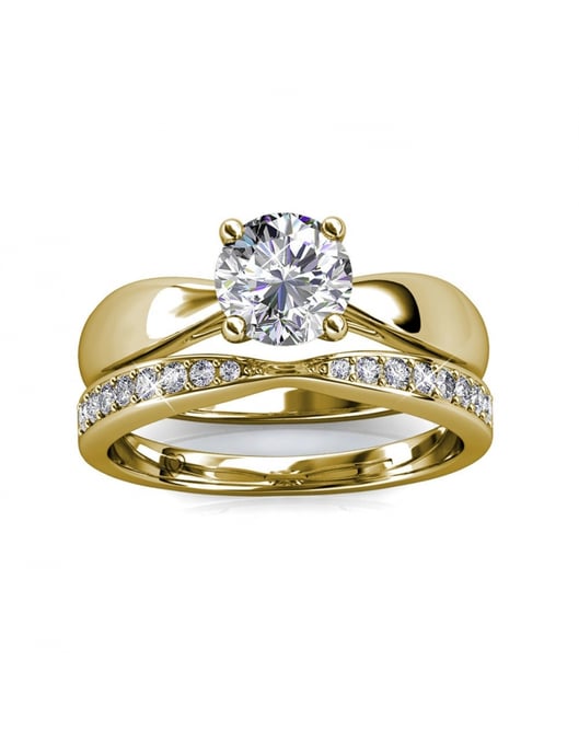 Prestige ring - Oostenrijks kristal - Image 4