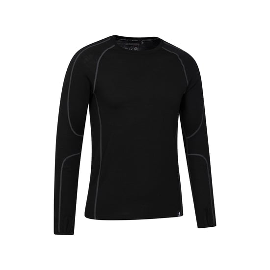 Mountain Warehouse Heren Asgard Merino Wol Base Layer Set (Zwart) - Image 3