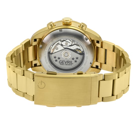 Gevril Yorkville Chronograph 48628B Swiss Automatic ETA 7750 Watch