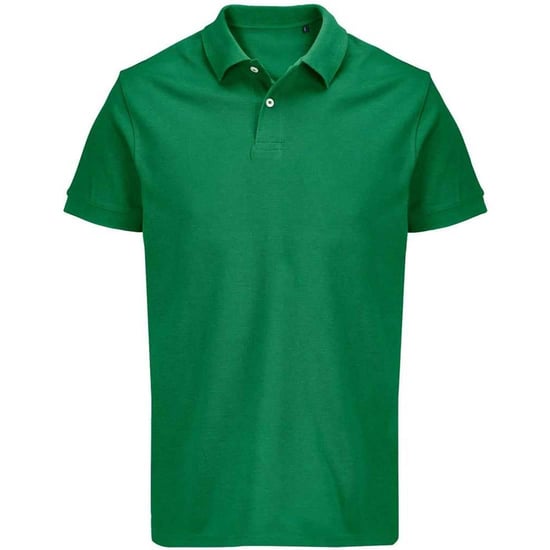 SOLS Unisex Adult Pacific Piqué Tweelingnaaldssteek Poloshirt (Kelly Groen) - Image 1