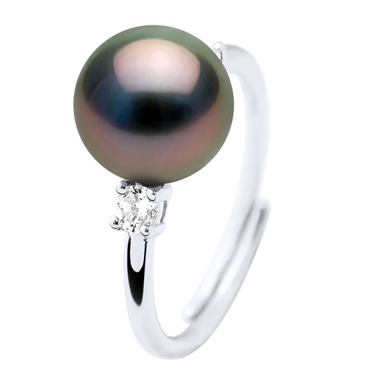 Ring Sieraden - Echte Gecultiveerde Tahiti Parels Rond 8-9 mm - Image 1