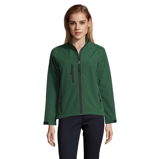 SOLS Dames/Dames Roxy Soft Shell Jas (Fles groen) - Image 1