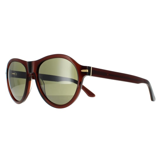 Serengeti Round Mens Red Brown Mineral Polarized Green 555nm Danby