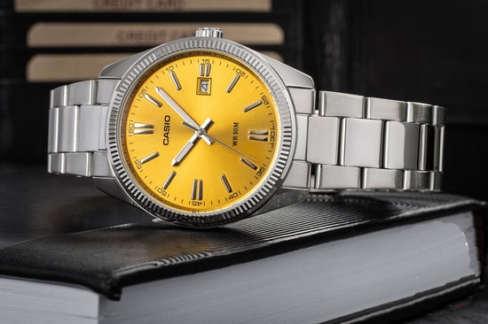 Casio Casio Collectie Heren Zilveren Horloge MTP-1302PD-9AVEF - Image 4