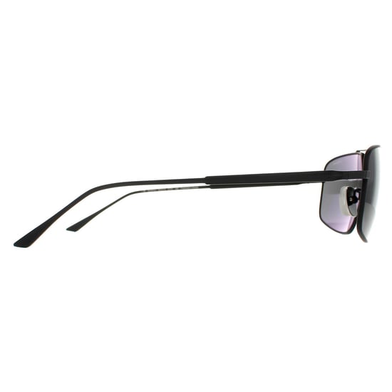 Chopard Aviator Mens Semi Matte Black Smoke Polarised  SCHF21M
