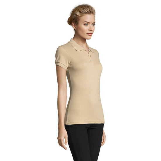 SOLS Dames/Dames Perfect Poloshirt (Zand) - Image 3